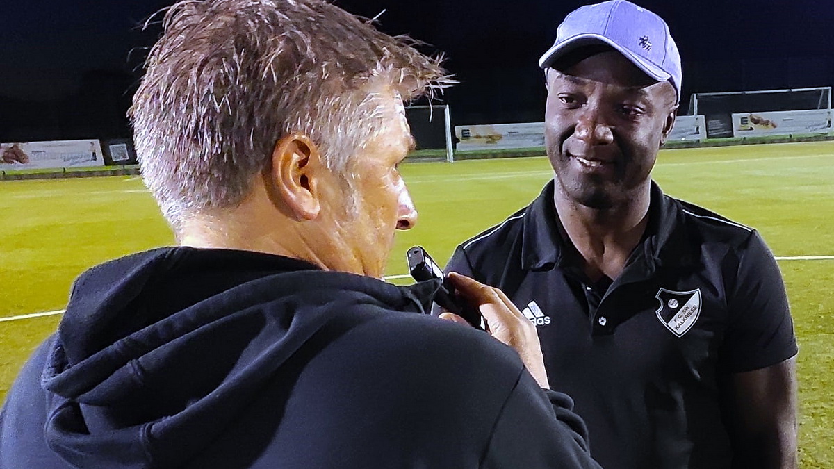 Bezirkspokal | 1:6 - Al Anozie - Trainer des FC SW Kalkriese im interview nach der Niederlage in Lechtingen